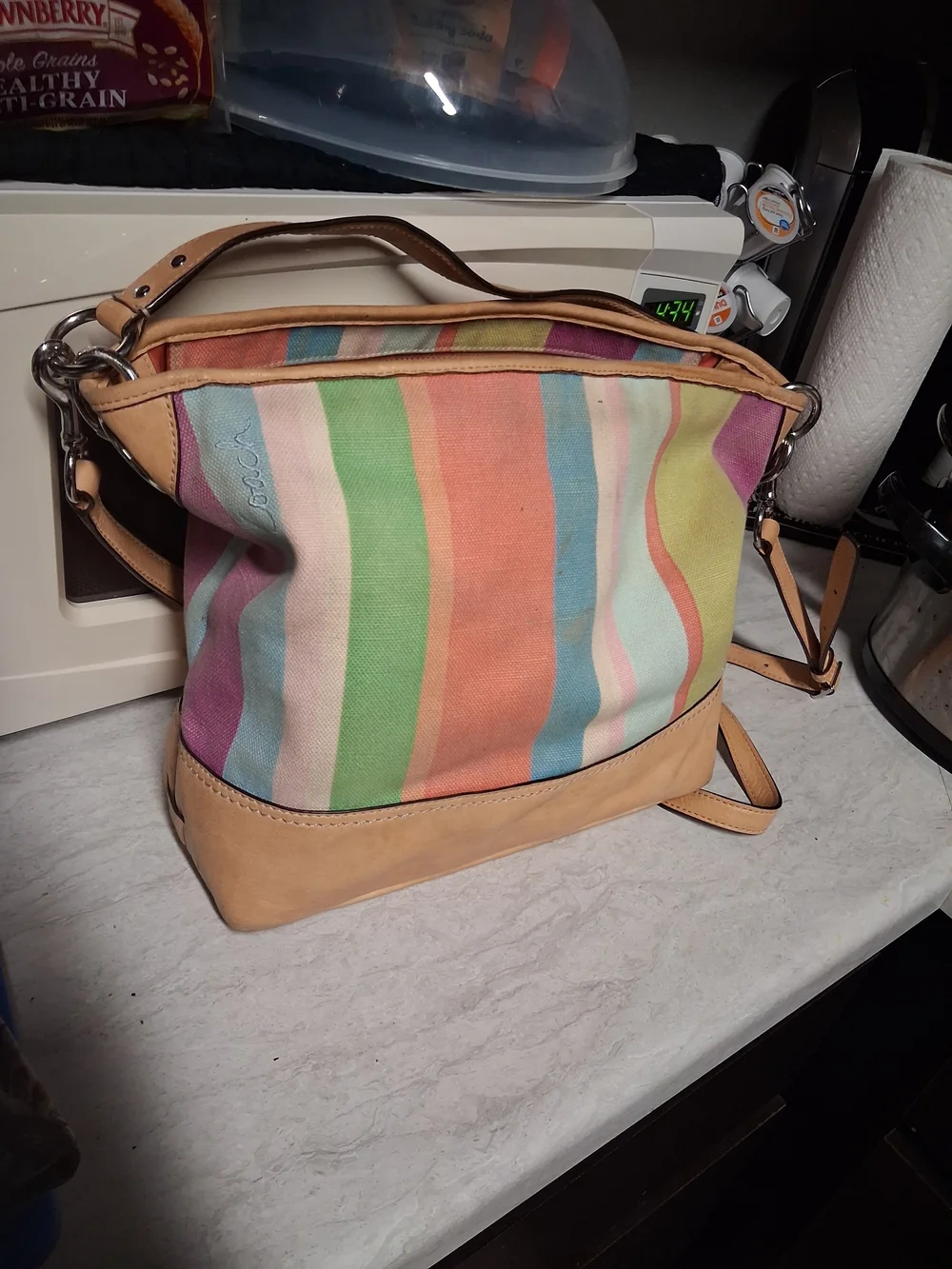 Coach hamptons trim striped